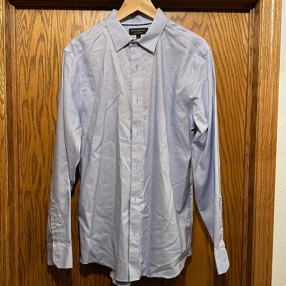 Banana Republic men’s dress shirt size large slim fit